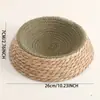 Nuevo nido de paloma hecho de paja, nido de incubación para pájaros, nido de hierba para palomas mensajeras, nido de paloma hecho de paja, nido de paloma, nido de cría de pájaros