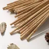50 pares de hashis de bambu carbonizado hotel restaurante restaurante doméstico hashis para hot pot sem tinta sem cera hashis de barraca de bambu atacado