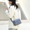 Bolso de Hombro para Mujer con Logo Personalizado de Zorro Colorido Estilo Coreano Moda Trendy Bolso Cruzado Bolsa para Teléfono Móvil Llaves