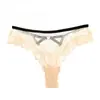 Estilo Nuevo Europeo y Americano Encaje Lunares Malla Tanga Hueco Cintura Baja Pantalones T Lencería Sexy para Mujer Levanta Glúteos Bragas Sexy