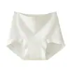Ropa interior de algodón de color para mujer de cintura media-alta, algodón puro, al por mayor, 10A, antibacteriana, entrepierna extendida, alta elasticidad, bóxers, realce de glúteos de alta elasticidad