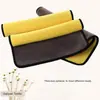 Paño de limpieza para coche, absorbente de agua, grueso, no suelta pelusa, limpieza, cuidado del hogar, paño de limpieza, doble cara, pana, limpieza de coche, toalla pequeña