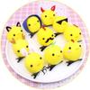 Nuevo Clip para el Cabello de Peluche Amarillo Lindo para Niños Pasador Tridimensional de Pollito Amarillo Gorro para Convención de Anime Daomu Biji Venta al por Mayor