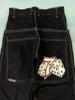 Estilo Americano Nicho Vintage Lavado Viejo Sentido de Diseño Bolsillo Herramienta Moda Marca Apilamiento Sentido Pantalones de Mezclilla Rectos de Pierna Ancha