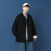 Chamarra Coach para Hombre Primavera Casual Combinable Otoño Color Sólido Talla Grande para Gorditos Traje de Béisbol Top Coreano para Hombre