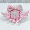 Etiquetas de Nombre de Apoyo a Celebridades con Letras Reflectantes, Productos Terminados de Tela No Tejida, Llaveros Autodiseñados DIY, Colgantes de Apoyo, Adornos Decorativos