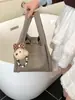 Bolsa Pequena Texturizada Transfronteiriça para Mulheres, Novo Conjunto de Duas Peças para o Dia a Dia, Bolsa de Ombro Cruzada, Nova Bolsa de Mão, Bolsa Tote Pequena, Bolsa Saco