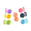 Pastillero Mini Portátil, Tres Pruebas, Contenedor de Pastillas de Plástico Moderno, Caja Pequeña de PP Portátil para un Día