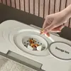 Contenedor de Arroz de Grado Alimenticio para Uso Doméstico, a Prueba de Insectos, a Prueba de Humedad, Contenedor Sellado, Cubo de Arroz de Gran Capacidad, Tanque de Almacenamiento Ahorrador de Espacio para Granos y Cereales