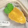 Pinza para el pelo con forma de fruta estilo Ins para mujer, linda pinza de tiburón de fresa y manzana, pinza para el pelo con corazón dulce y femenino, accesorio para el cabello