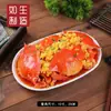Modelo de Comida, Modelo de Comida, Molde de Comida, Camarones Cocidos, Cerdo Estofado, Utensilios para Estufa Integrada, Platos Falsos