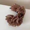 Pinza Elegante para el Cabello de Gasa con Lunares Estilo Francés, Nueva Pinza Banana de Moda, Pinza Sencilla y Suave para Cola de Caballo, Nuevo Accesorio para el Cabello