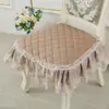 Almofadas para Mesa de Jantar e Cadeiras Estilo Europeu, Novas Almofadas de Assento de Inverno, Almofadas Ampliadas para Cadeiras de Jantar de Casa e Restaurante, Capas para Bancos