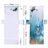 Suministro Transfronterizo Amazon Wish Cubierta de Microfibra para Silla de Playa Silla Lounge Moda Toalla de Playa Bolsa Serie Delfín