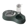 Tigela de comida para gato de estimação, tigela para cachorro, dispensador automático de água e comida, tigela de comida para gato, tigela dupla para água de animal de estimação