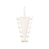 Colgador Doble Cara en Forma de V, Colgador Multifuncional para Bufandas y Pañuelos de Seda, Organizador de Armario, Gancho Apilable para Múltiples Abrigos y Sombreros