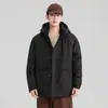 Invierno 2025 Nuevo Original 90% Nuevo Estándar Nacional Plumón de Pato Blanco Versátil Moda Chaqueta de Plumón para Exteriores Tendencia