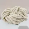Hilo Grueso para Mantas DIY Hechas a Mano, Camas para Gatos, Bufandas de Dedos, Hilo de Tira de Hielo Súper Grueso, Hilo Suave de Cola de Gato