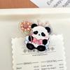 Copyright panda flor caricatura decorativo regalo clip de sellado de notas clip pp clip estudiante lindo 2 yuanes pequeña mercancía