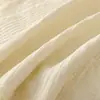 2026 Novo Estilo Princesa Coreana Classe A Colcha Acolchoada 100% Algodão com Acabamento em Renda, Cor Sólida, Capa Simples para Colchão Tatami