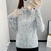 Roupas de Proteção Solar Feminina Verão 2025 Novo Leve Respirável Anti-UV UPF50+ Cardigã Jaqueta de Proteção Solar de Seda Gelada para Homens