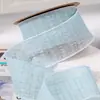 Cinto de malha com borda prensada, fio transparente, xadrez, para laço de cabelo DIY, acessórios de roupa, bolsa, cinto xadrez horizontal e vertical vazado