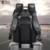 Mochila de Negocios de Gama Alta Tiding, Mochila Ligera de Viaje, Mochila de Cuero Genuino de Primera Capa