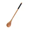 Souvenirs de Vajilla de Madera Maciza, Cucharas de Madera, Cucharas para Niños, Cucharas Pequeñas para Sopa de Mango Largo, Mini Cucharas para Postre, Cucharas para Revolver Miel, Cucharas para Adultos