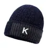 Chapéu de Inverno Masculino para Exterior Quente de Tricô com Forro de Fleece Chenille Espessado Pulôver Chapéu de Lã à Prova de Frio para Exterior Chapéu de Velho