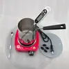 Vela Artesanal Salão Kit DIY para Fazer Velas Pacote de Materiais Placa de Aquecimento Quadrada Forno Derretedor de Cera Copo Derretedor de Cera