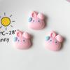 Acessórios Fofos de Resina de Coelho, Sapo, Morango, Orelhas de Urso, Atacado, Cola Creme, Material DIY Pj1101