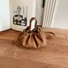 Bolso Nube Plegado Versátil Estilo Coreano Nuevo Simple Nicho Sensación de Alta Gama Bolso para Mujer Moda Otoño Invierno Bolso de Hombro Único Cruzado Tendencia