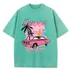 Estilo Lavado TransfronterizoTalla Europea TransfronterizaCasualmujeralgodónt Camiseta Lavada