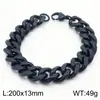 Fornecimento do Fabricante Atacado Hiphop Tendência Moda Masculina e Feminina Pulseiras de Aço Inoxidável Corrente Cubana Joias de Mão Joias Dongguan