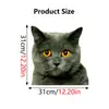 Simulación de Ventas Directas Transfronterizas Pegatinas de Pared de Animales Lindos Ventana de Vidrio Diseño Festivo Autoadhesivas Impermeables Decorativas Pegatinas de Pared