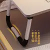 Cama Dobrável Mesa Pequena Mesa de Estudo Suporte para Mesa de Laptop Mesa de Quarto Preguiçoso Mesa de Janela de Canto Mesa de Poço
