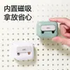 Cúter de Caja Magnético de Ángulo Recto Deli con Recubrimiento Antiadherente de Teflón y Rebote Automático, Cúter de Utilidad Especial para Abrir Paquetes y Cajas