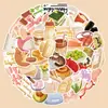 50 Piezas de Exquisitos Stickers Creativos para Decoración DIY de Teléfonos Móviles, Botellas de Agua, Maletas, Diarios y Laptops