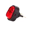 Interruptor para Lâmpada LED Asw-20D / 12V para Modificação de Carro, Interruptor Tipo Olho de Gato, Tipo Navio