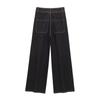 Amazon comercio exterior transfronterizo ropa de mujer europea y americana 2025 primavera nuevo bolsillo de fuelle europeo y americano jeans de pierna ancha de cintura alta