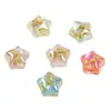 Ding Yi Luna Fría Pentagrama Electrochapado Rosa Eterna Agujero Pasante Cuentas de Resina Pulsera DIY Colgante Accesorios de Joyería