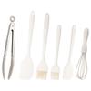 Pincel Raspador de Óleo para Churrasco de Silicone Cozinha Assar Doméstico Pegador de Alimentos Panqueca Panqueca Resistente a Altas Temperaturas Utensílios de Silicone para Cozinha Conjunto