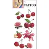 Pegatinas de Tatuaje de Cereza de Dibujos Animados Impermeables Femeninas de Larga Duración Estilo Ins Artificial Pegatinas de Tatuaje de Gama Alta Personalización
