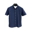Camisa de Manga Corta de Algodón Puro para Hombre Verano Nueva Negocios Casual Cómoda Transpirable Color Sólido Bordada Camisa de Hombre Lote