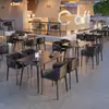 Conjunto de mesa e cadeiras para terraço de bar, lounge externo, pub, restaurante ao ar livre, loja de milk tea, churrasco, mesa de cafeteria