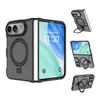 Funda Plegable Magnética para Teléfono Manzana de Nuevo Producto Transfronteriza con Soporte Magnético tipo Piel y Característica Anticaída para iPhone Duo