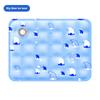 Almofada de Gelo Refrescante de Verão / Almofada de Gelo com Gel Preenchida com Água--- Tecido Composto de PVC Espessado Ecológico, Durável e Resistente à Abrasão, Lavável, Fácil de Limpar e Conveniente para Transportar, Adequado para Uso Interno e Externo, Aplicações Versáteis (Almofada de Resfriamento para Pets, Almofada de Assento, Almofada de Sofá, Almofada de Resfriamento para Laptop, Almofada de Assento de Carro, Etc.) 30*40cm