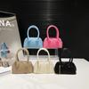 Bolso Satchel Mini de Concha a la Moda Estilo Coreano para Mujer 2025 Primavera Nueva Moda Versátil Personalizado Cadena Bandolera