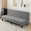 Funda para Sofá Cama de Cobertura Total, Plegado Simple, Sin Brazos, Funda Elástica para Sofá, Tela de Envoltura Completa, Funda Universal para Sofá, Fila Recta