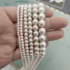 Shijia Alto Brillo Fiebre Mismo Estilo Retro Francés Collar de Perlas Lujo Accesible Nicho Simple Versátil Collar Cadena Clavícula